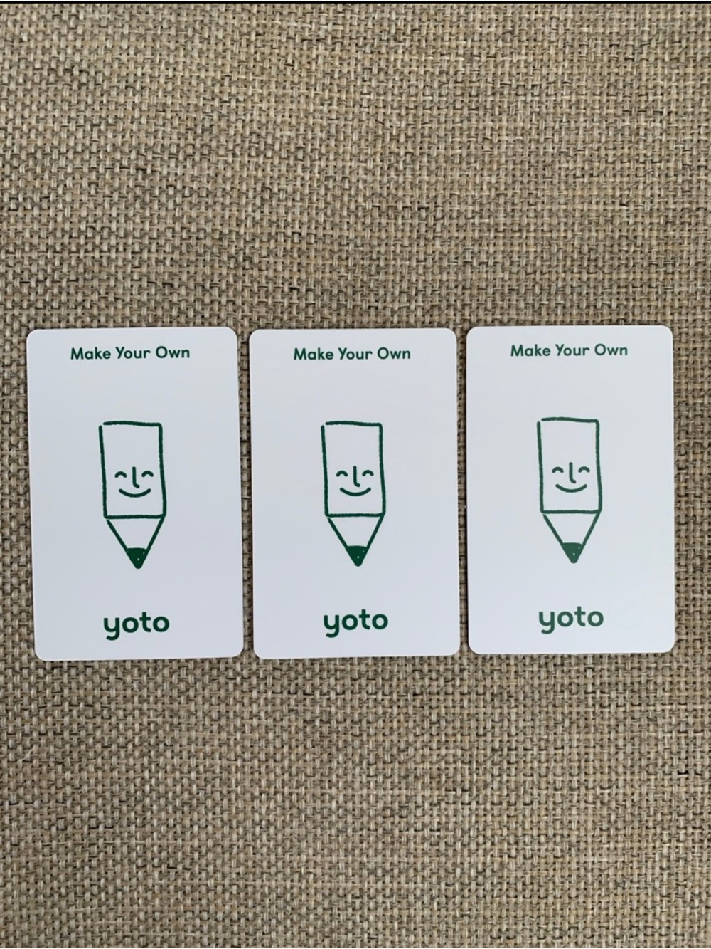 Yoto Make Your Own Cards